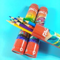 مداد 12 رنگ لوله ای فکتیس