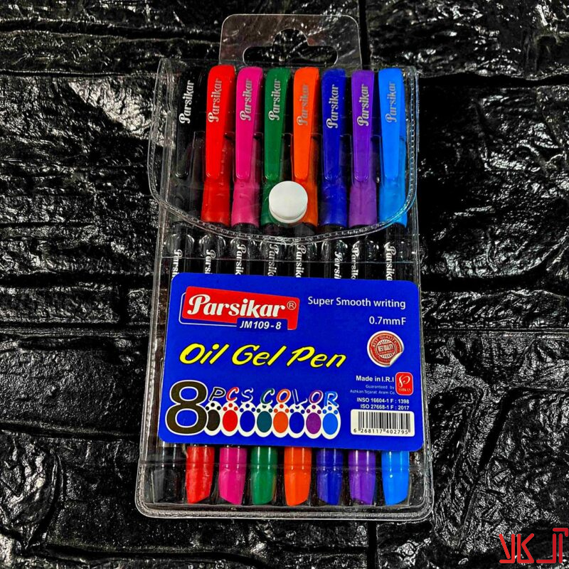 خودکار 8 رنگ کیفی پارسیکار 109