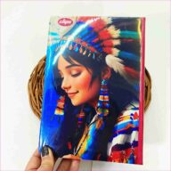 دفتر رقعی چاپی کلیپس کد 1084