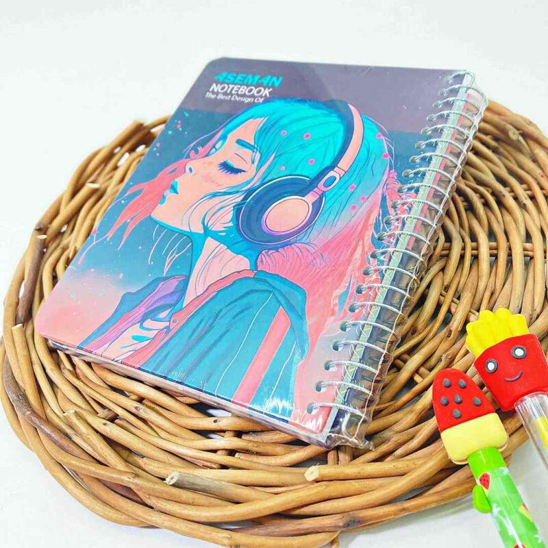 یادداشت خشتی کوچک PU کلیپس کد 2320