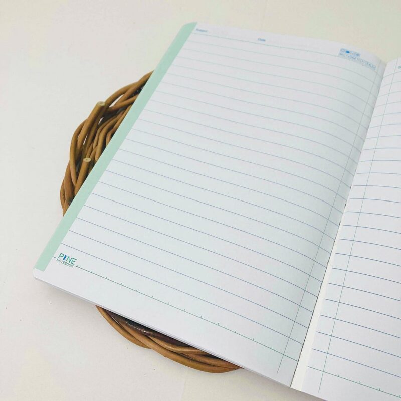 دفتر 80 برگ وزیری ته چسب کاج