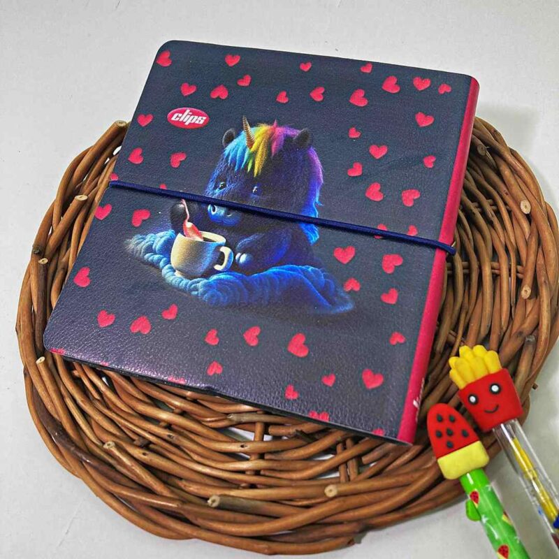 یادداشت خشتی کوچک PU کلیپس کد 2320