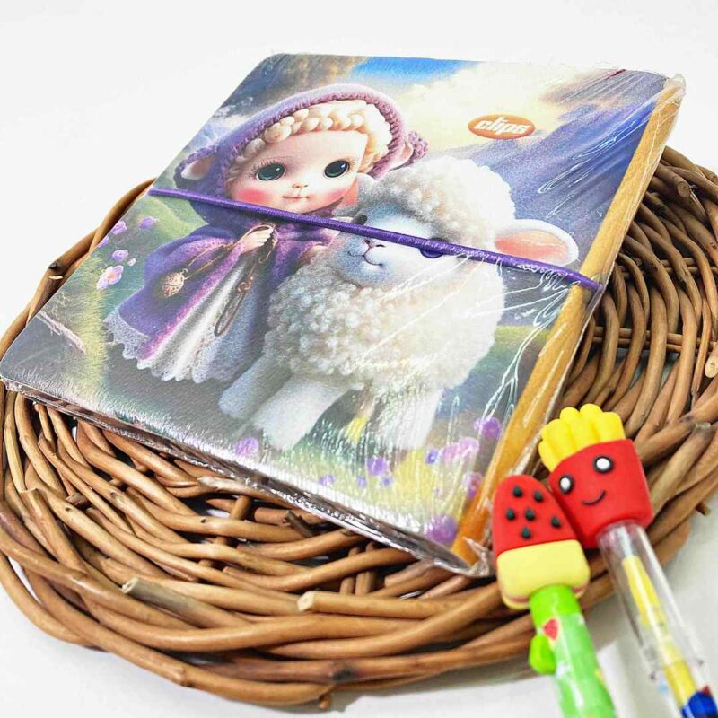 یادداشت خشتی کوچک PU کلیپس کد 2320