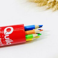مداد 12 رنگ لوله ای کویلو