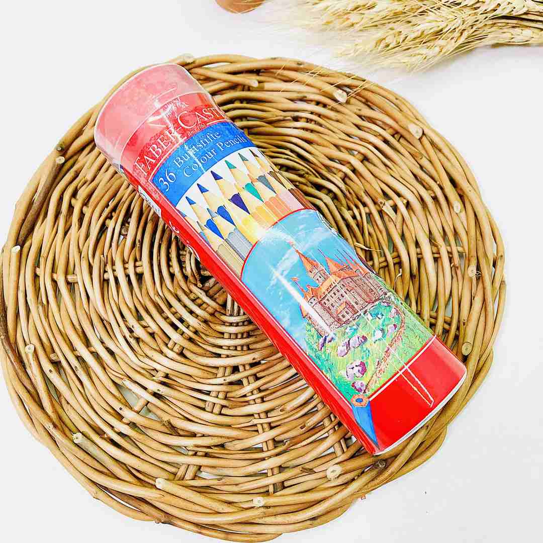 مداد 36 رنگ لوله ای فابر-کاستل 6 مداد 36 رنگ لوله ای فابر-کاستل