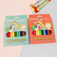 ماژیک 12 رنگ مقوایی مپرومکس