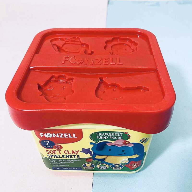 خمیر سطلی 7 رنگ فونزل 5087