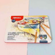 مداد 48 رنگ تخت فلزی فونزل 5057