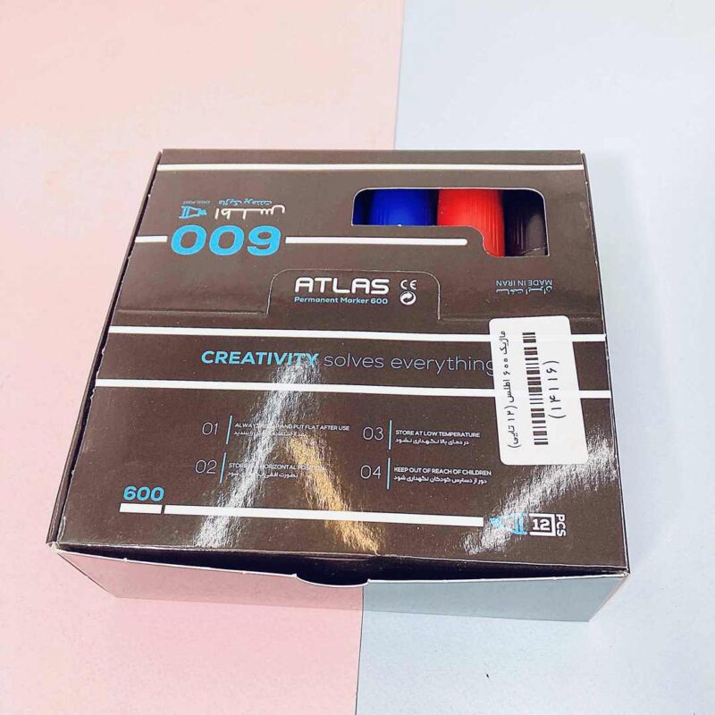ماژیک 600 اطلس (12 تایی)