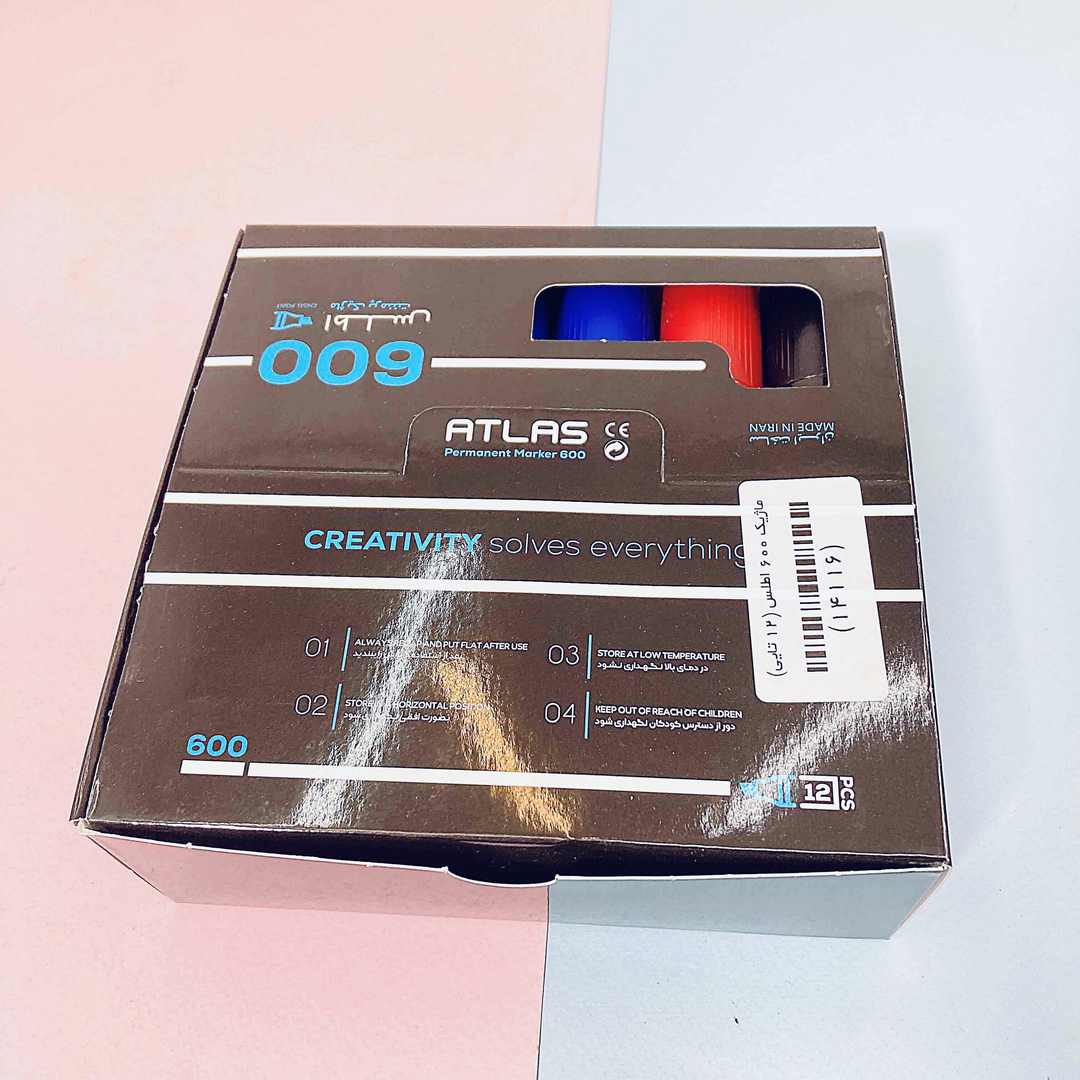 ماژیک 600 اطلس (12 تایی)