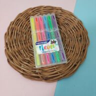 روان نویس ژل پن نئون 6 رنگ پنسان