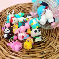 سرمدادی سیلیکونی فانتزی (60 تایی)