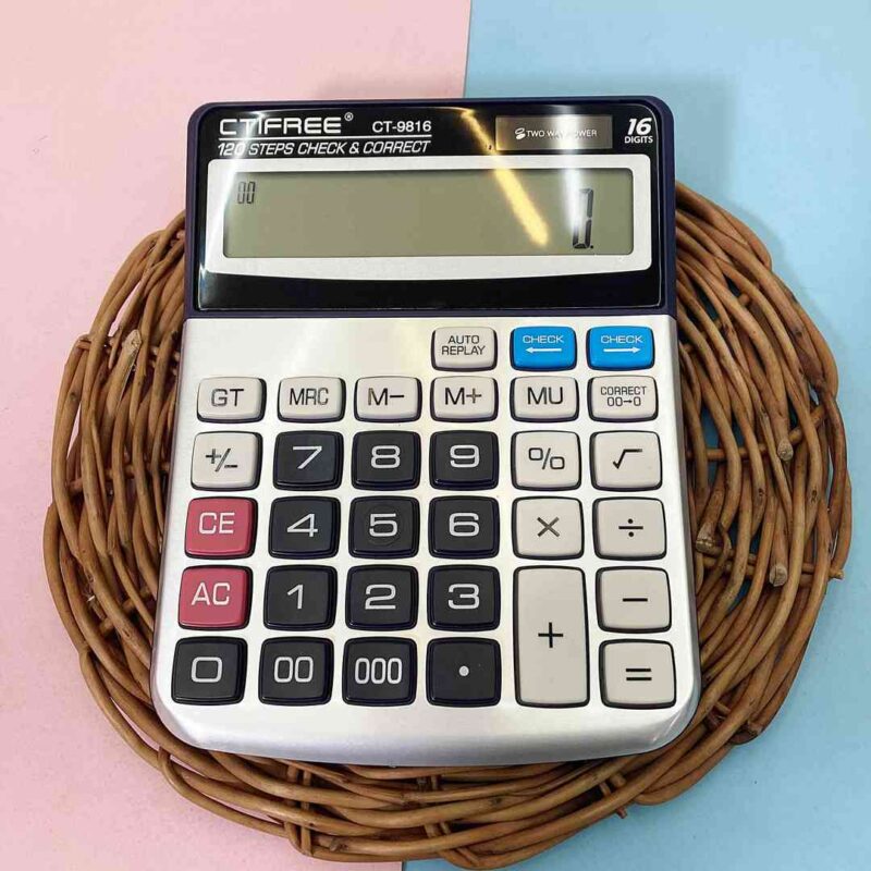 ماشین حساب CT-9816 ستی فری